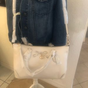 NWT Coach Tassel Brand Ally Satchel leather